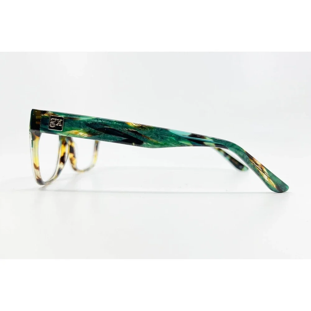 gx by Gwen Stefani Eyeglasses Womens Green Tortoise GX045 GRN 55-16-135 55mm